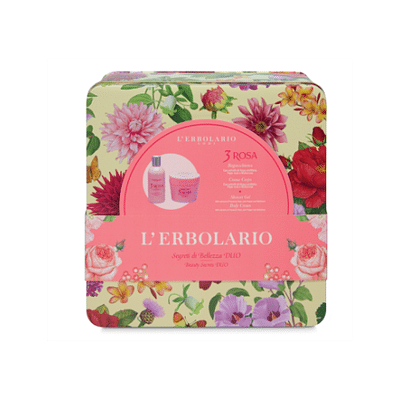 3 ROSA SEGRETI DI BELLEZZA DUO 1 CREMA CORPO 200 ML + 1 BAGNOSCHIUMA 250 ML