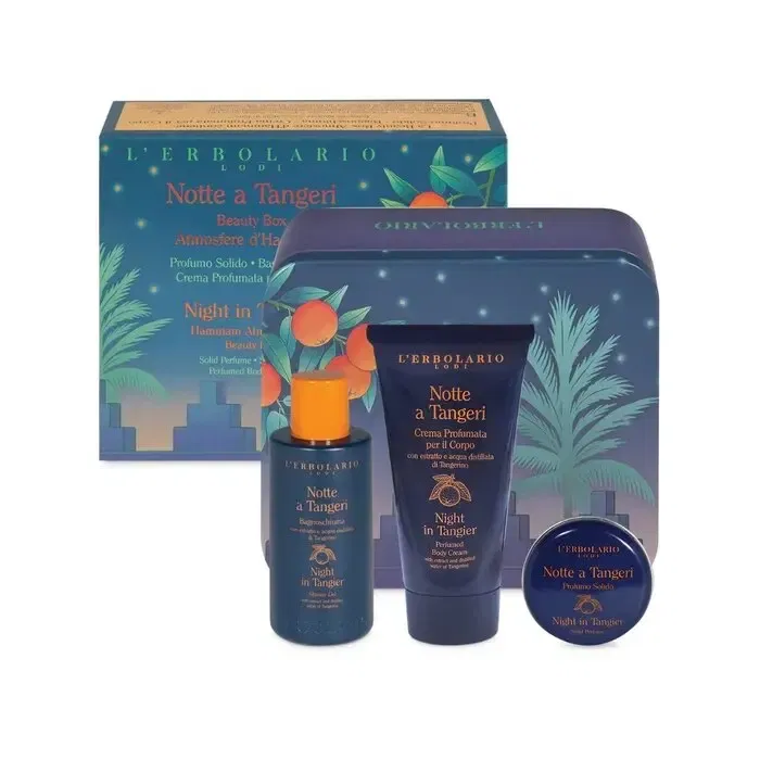 Notte A Tangeri Beauty Box Atmosfere D'Hammam Crema Corpo 50 Ml + Bagnoschiuma 50 Ml + Profumo Solido 15 Ml