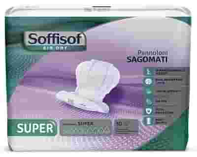 PANNOLONE SOFFISOF AIR DRY SAGOMATO SUPER 30 PEZZI