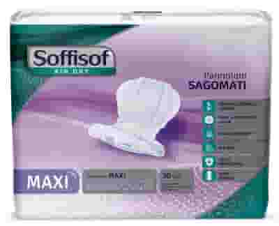 PANNOLONE SOFFISOF AIR DRY SAGOMATO MAXI 30 PEZZI
