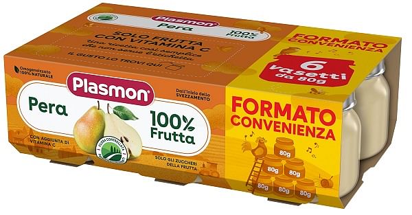 Plasmon Omogeneizzato Pera 6 X80 G