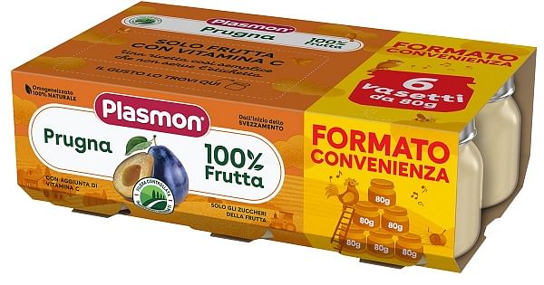 Plasmon Omogeneizzato Prugna 6 X80 G