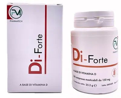 DI-FORTE 168 COMPRESSE MASTICABILI DI-FORTE 168 COMPRESSE MASTICABILI