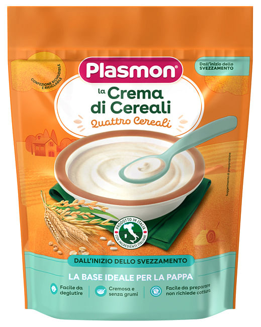 Plasmon Cereali Crema Ai 4 Cereali 200 G