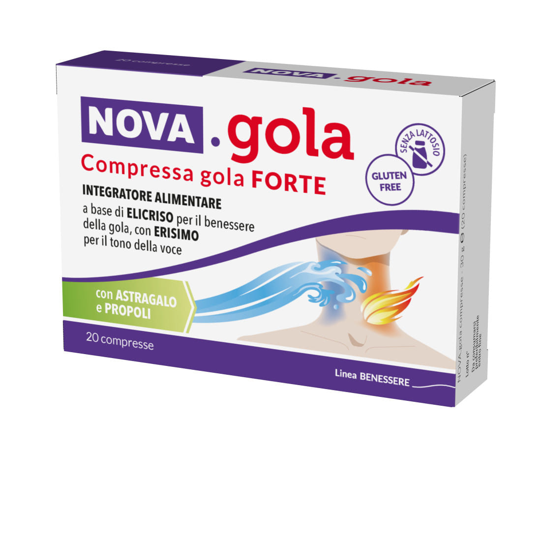 NOVA GOLA FORTE 20 COMPRESSE