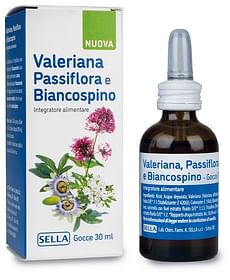 Valeriana Passiflora E Biancospino Gocce 30 Ml