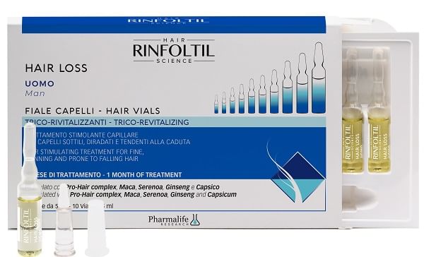 RINFOLTIL HAIR LOSS UOMO FIALE CAPELLI 10X5 ML