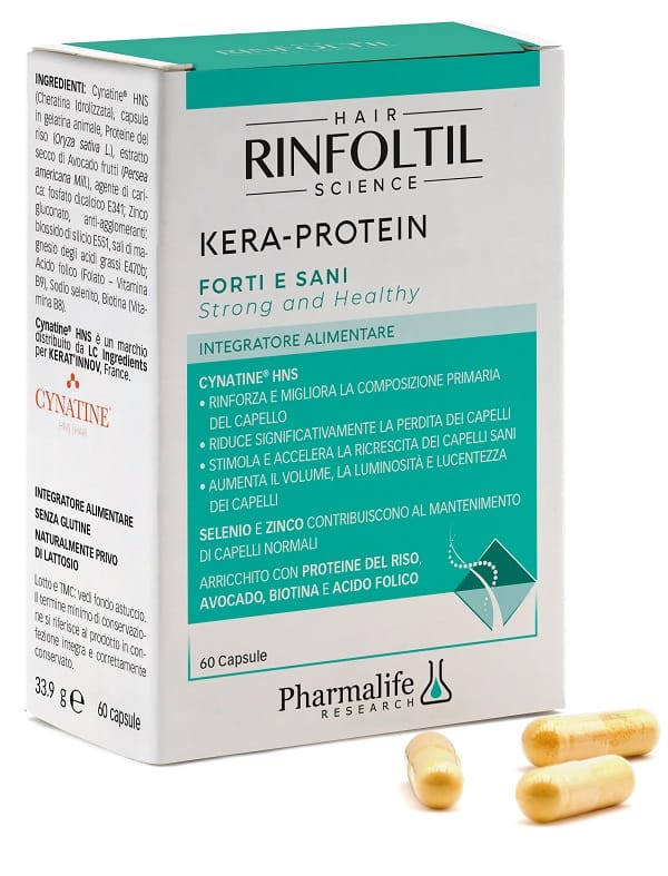 RINFOLTIL KERA-PROTEIN FORTI E SANI 60 CPS