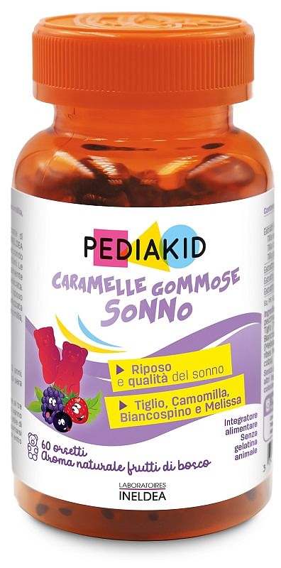 Pediakid Caramelle Gommose Sonno 60 Orsetti