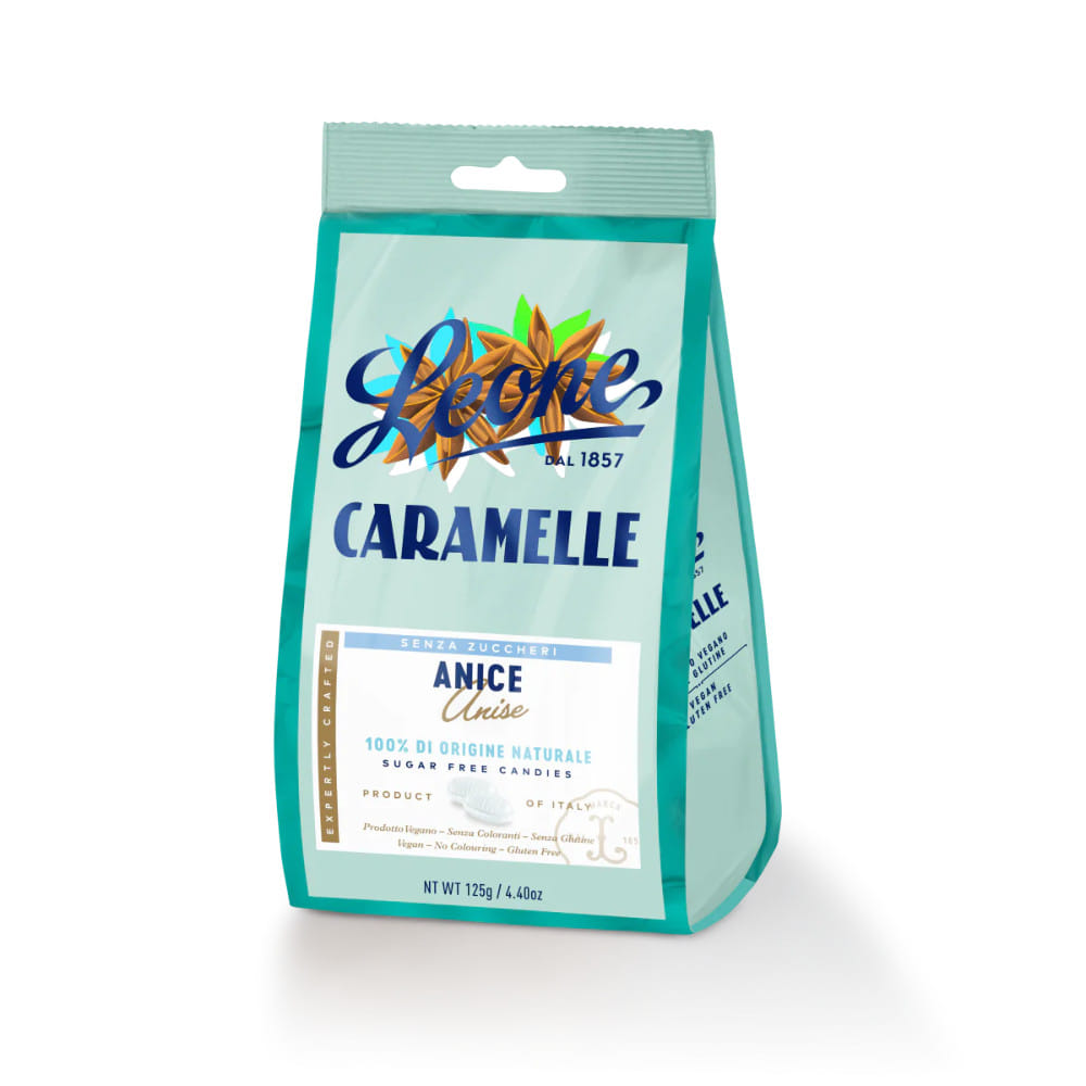 CARAMELLE SENZA ZUCCHERI ANICE 125 G
