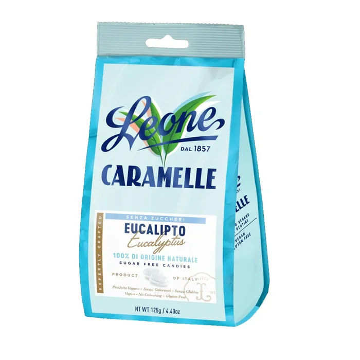CARAMELLE SENZA ZUCCHERI EUCALIPTO 125 G