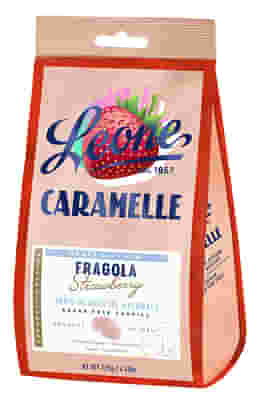 CARAMELLE SENZA ZUCCHERI FRAGOLA 125 G