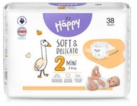 HAPPY PANNOLINI 3-6 KG MINI TAGLIA 2 38 PEZZI