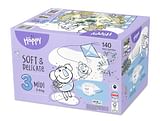 HAPPY PANNOLINI MIDI TAGLIA 3 BOX COLORATI 140 PEZZI