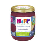 HIPP TESORI FRUTTA MELA MIRTILLO 160 G