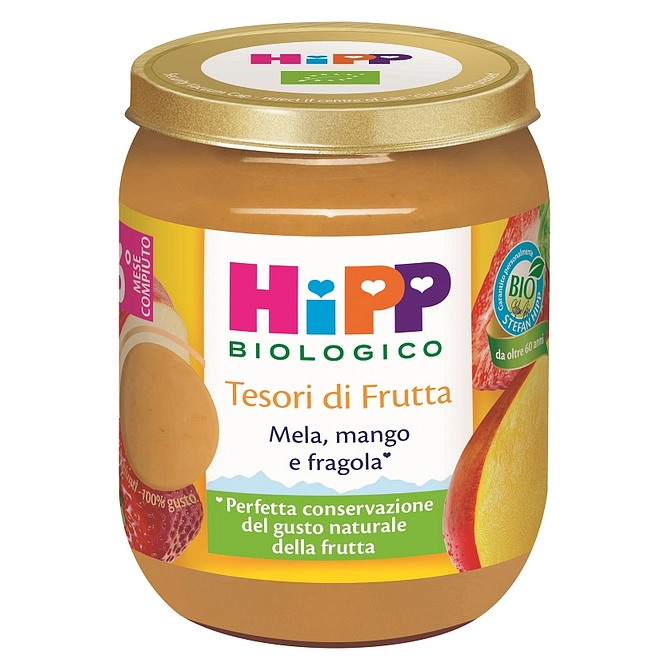 Hipp Tesori Frutta Mela Mango Fragola 160 G