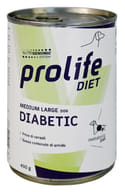 PROLIFE DOG DIET WET ADULT DIABETIC M/L 400 G