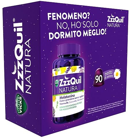 Vicks Zzzquil Natura Bipacco 30 Pastiglie + 60 Pastiglie