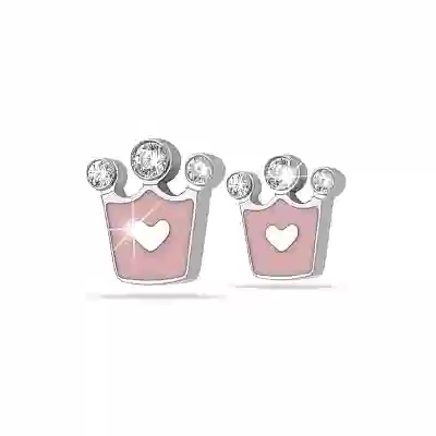 MEDICAL JEWELS ORECCHINO 436 CORONCINA CON CUORE