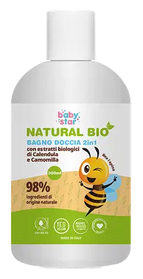 BABYSTAR BAGNODOCCIA 2IN1 NATURAL BIO BABYSTAR BAGNODOCCIA 2IN1 NATURAL BIO