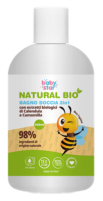 BABYSTAR BAGNODOCCIA 2IN1 NATURAL BIO