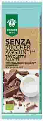 PROBIOS TAVOLETTA CIOCCOLATO AL LATTE SENZA ZUCCHERI AGGIUNTI 50 G
