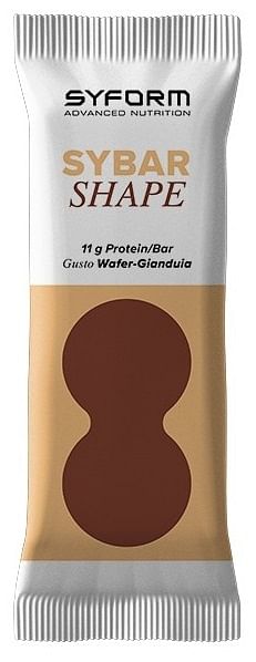 Sybar Shape Barretta Proteica Wafer Gianduia 40 G