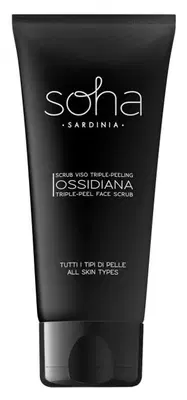 SOHA SCRUB VISO TRIPLE-PEELING OSSIDIANA 60 ML SOHA SCRUB VISO TRIPLE-PEELING OSSIDIANA 60 ML