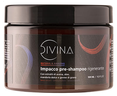 DIVINA BLK NATURAL & AMAZING PRESHAMPOO 500 ML
