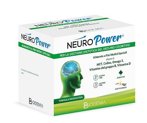 Biodemia Neuropower 20 Bustine Gusto Vaniglia