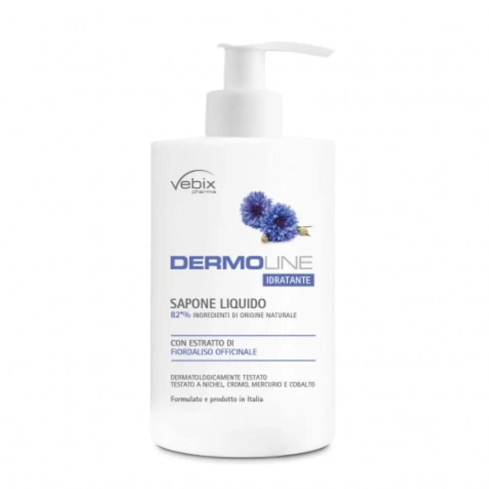 VEBIX DERMOLINE FIORDALISO SAPONE LIQUIDO 500 ML