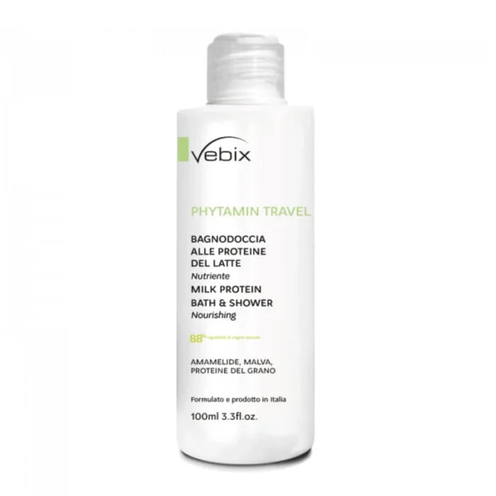 VEBIX PHYTAMIN TRAVEL BAGNODOCCIA PROTEINE DEL LATTE 100 ML
