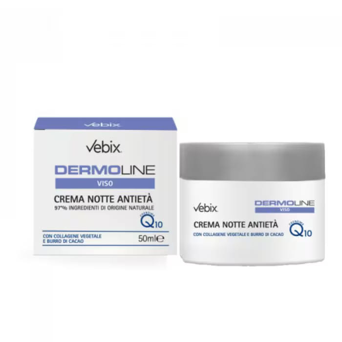 VEBIX DERMOLINE VISO CREMA NOTTE ANTIETA' 50 ML