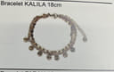 BJB132 BRACCIALE KALILA GOLD PLATED