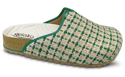 CALZATURA PLANTARE INDOSSABILE PUNTA CHIUSA WOODSTOCK SOFT TWEED BOSCO 35/36 CALZATURA PLANTARE INDOSSABILE PUNTA CHIUSA WOODSTOCK SOFT TWEED BOSCO 35/36