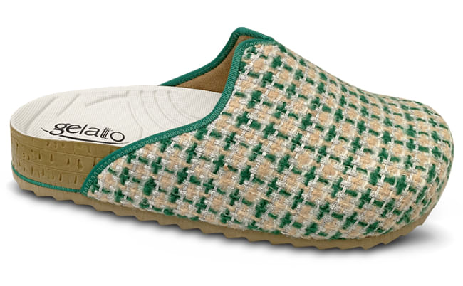 Calzatura Plantare Indossabile Punta Chiusa Woodstock Soft Tweed Bosco 35/36-image