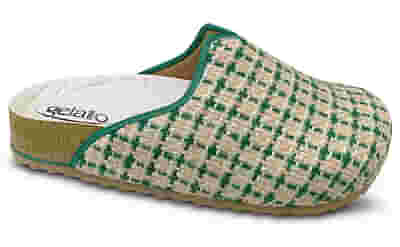 CALZATURA PLANTARE INDOSSABILE PUNTA CHIUSA WOODSTOCK SOFT TWEED BOSCO 35/36