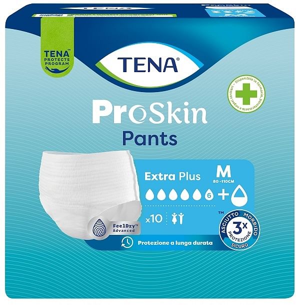 Tena Pants Extra Plus M 10 Pezzi