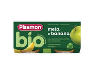 PLASMON OMOGENEIZZATO BIO BANANA MELA 2 VASETTI X 80 G