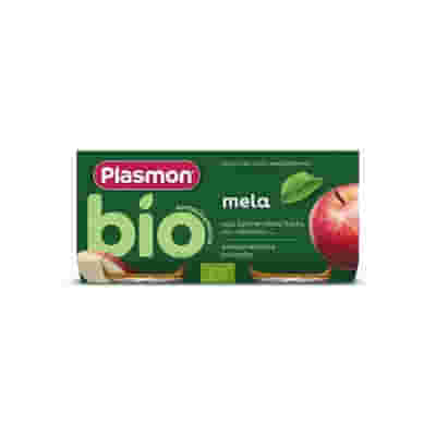 PLASMON OMOGENEIZZATO BIO MELA 2 VASETTI X 80 G