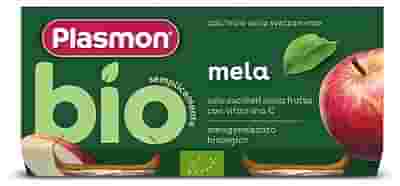 PLASMON OMOGENEIZZATO BIO MELA 2 VASETTI X 80 G