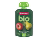PLASMON MELA PERA BIO POUCHES 100 G
