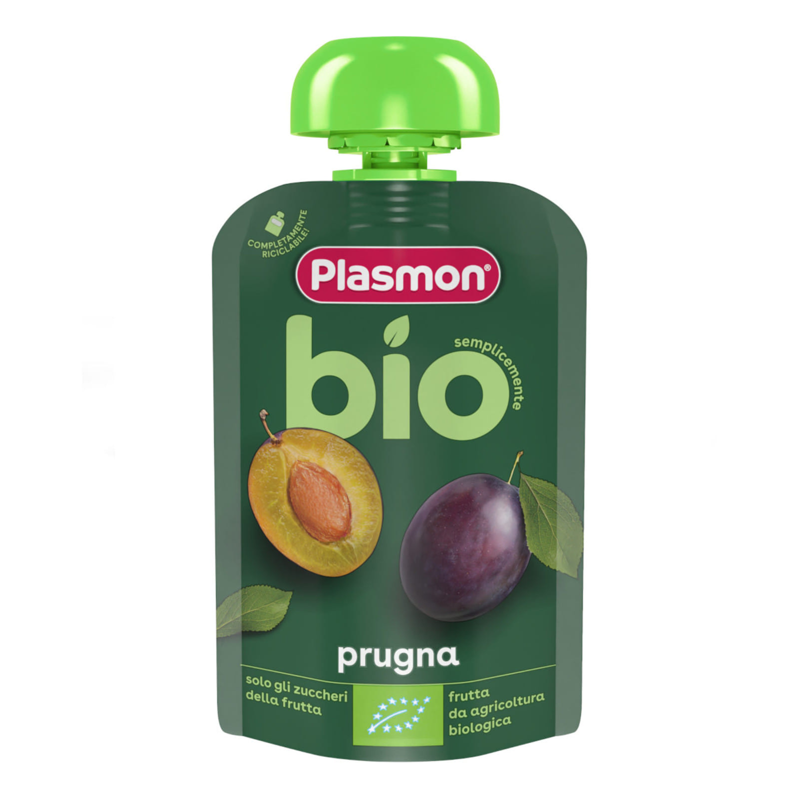 PLASMON PRUGNA BIO POUCHES 100 G