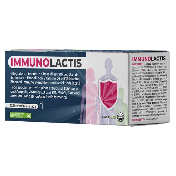 Immunolactis 12 Flaconcini Da 10 Ml