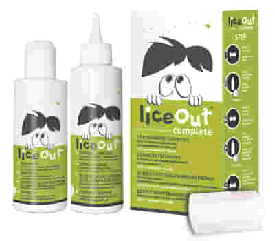 LICEOUT KIT COMPLETO 1 SHAMPOO 125 ML + 1 LOZIONE 125 ML + 1 PETTINE