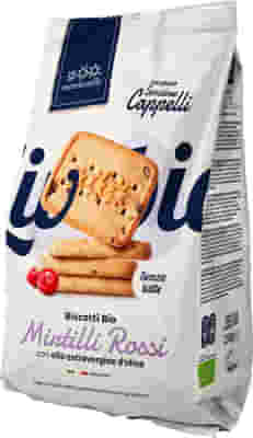 LIVEBIO BISCOTTI SENATORE CAPPELLI E MIRTILLI ROSSI 250 G