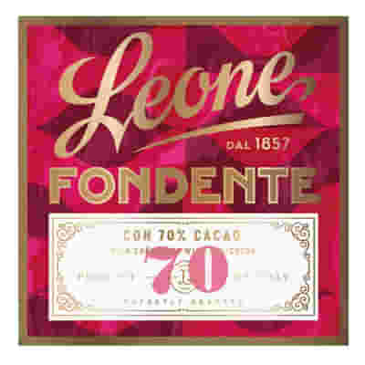 LEONE TAVOLETTA AL CIOCCOLATO FONDENTE 70% 70 G