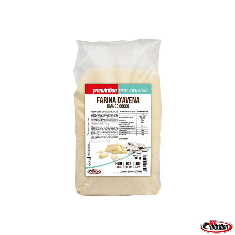 PRONUTRITION FARINA AVENA BIANCO COCCO 1 KG