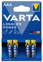 VARTA LONGLIFE POWER AAA MINISTILO 4 PEZZI