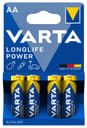 VARTA LONGLIFE POWER AA STILO 4 PEZZI